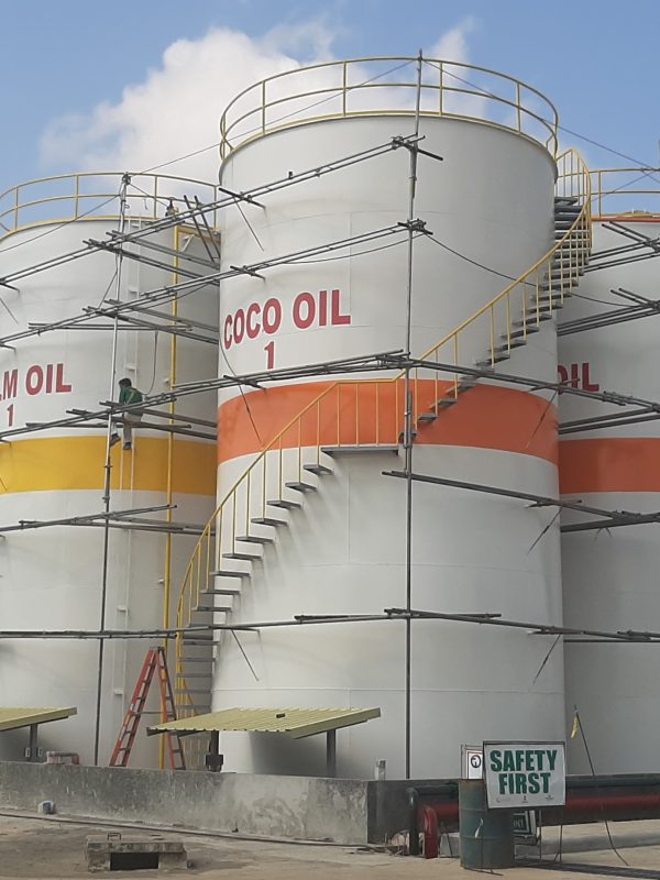 60TPH ISABELA LIQUID STORAGE TANKS & DAY TANKS