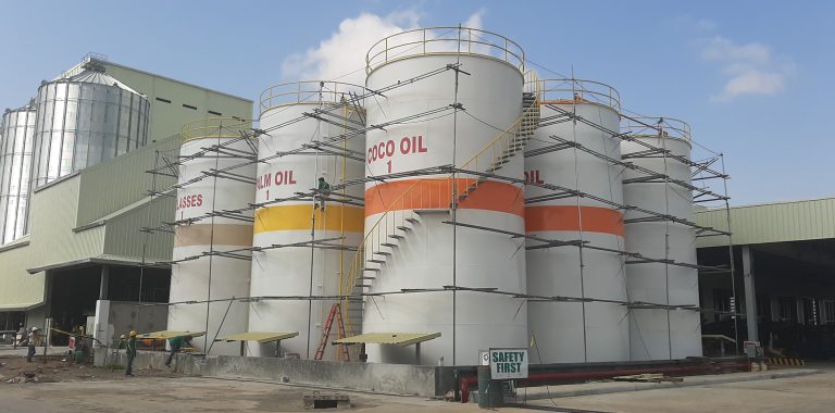 60TPH ISABELA LIQUID STORAGE TANKS & DAY TANKS